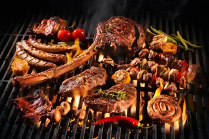 Imagen de carne a la parrilla